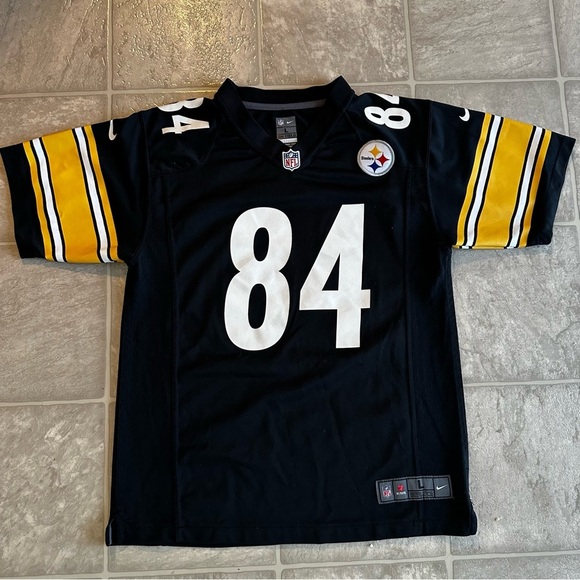 Nike on field jersey Antonio brown Pittsburgh Steelers youth size large - Picture 2 of 4